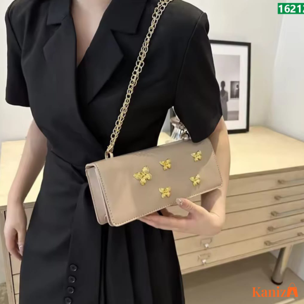 Butterfly Party Shoulder Bag | Elegant Chain Strap Evening Purse