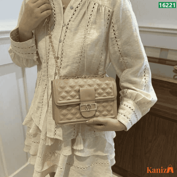 PU Leather Women Shoulder Bag | Elegant Quilted Premium Design