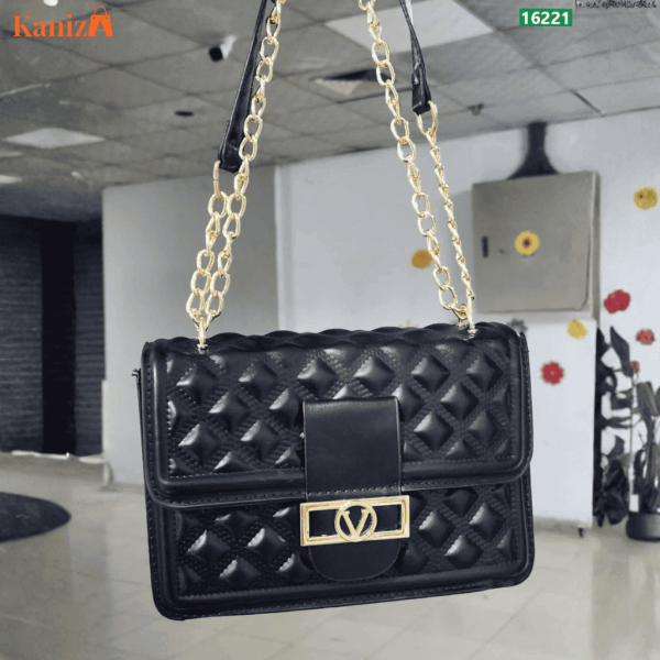 PU Leather Women Shoulder Bag | Elegant Quilted Premium Design