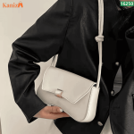 Women Crossbody Faux Leather Shoulder Bag | Elegant Minimalist Design