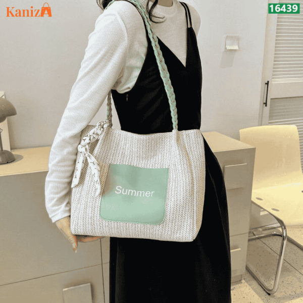 Buy Women Woven Tote Bag | Stylish Handcrafted Daily Use Bag