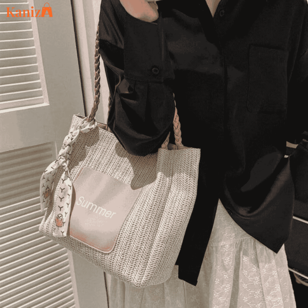 Buy Women Woven Tote Bag | Stylish Handcrafted Daily Use Bag