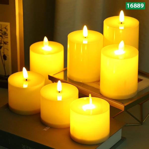 Battery Operated LED Candle Light - চমৎকার রোমান্টিক ডেকোরেশন লাইট